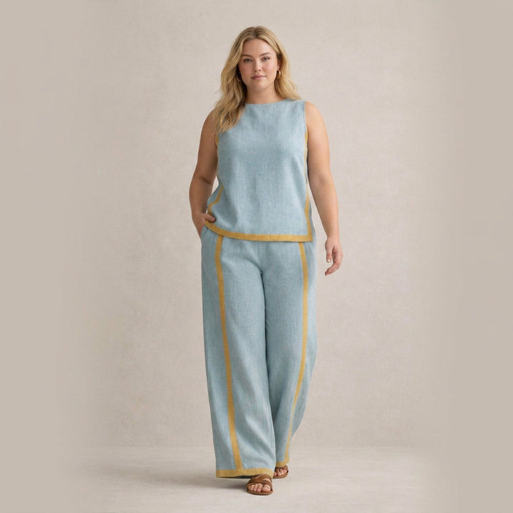 Perle | Elegant sett med vide ben