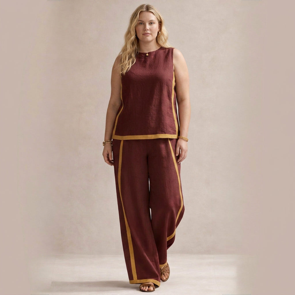 Perle | Elegant sett med vide ben