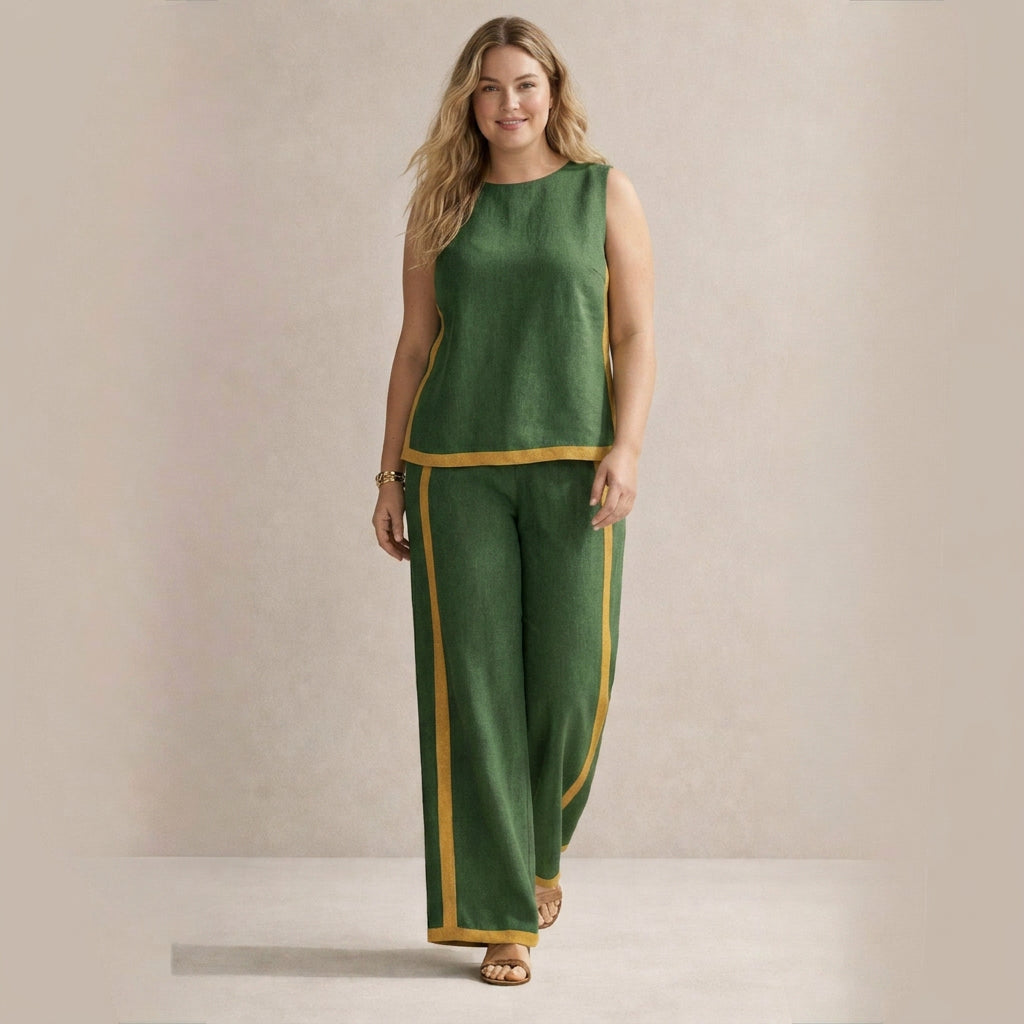 Perle | Elegant sett med vide ben