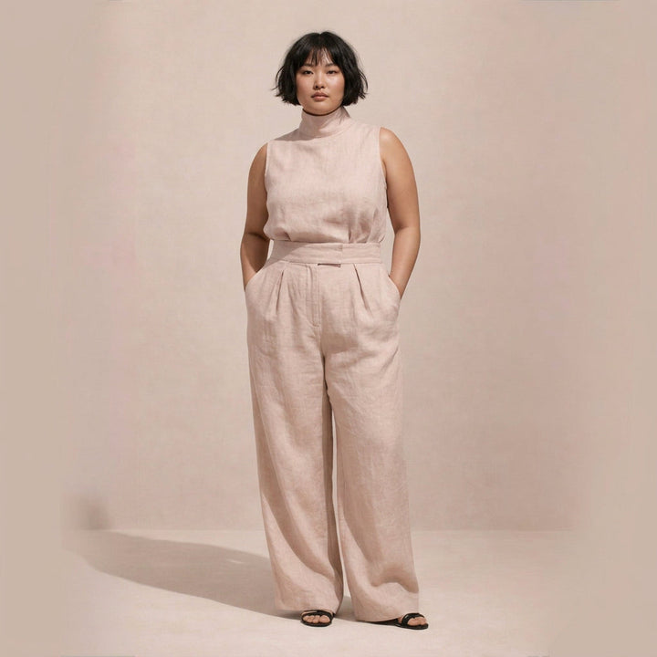 Tegan | Elegant Jumpsuit med Høy Talje